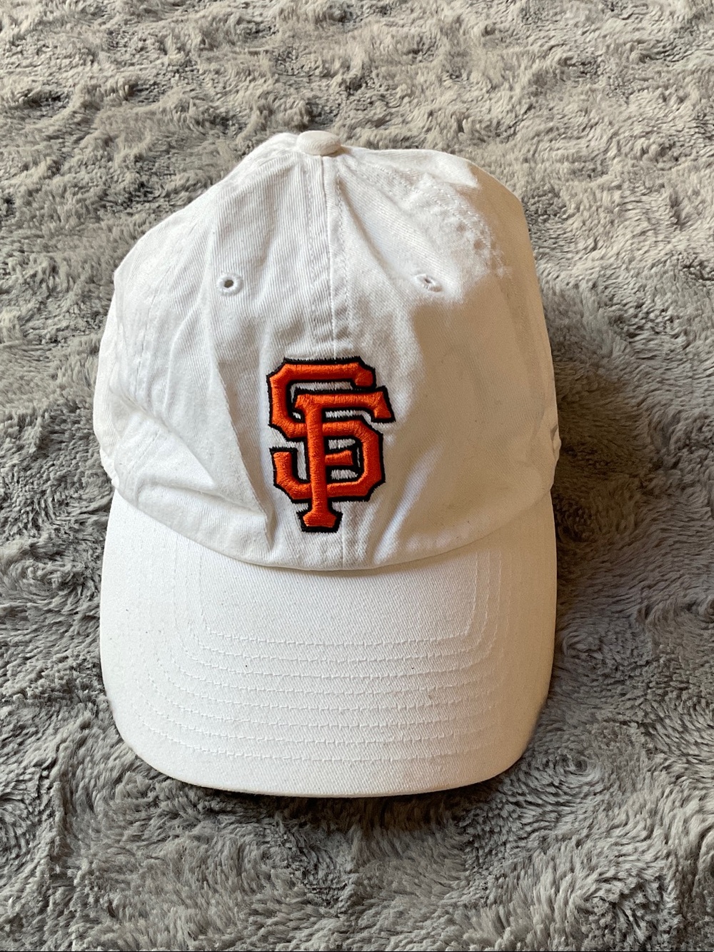 SF Giants Baseball Cap with Orange Team Logo